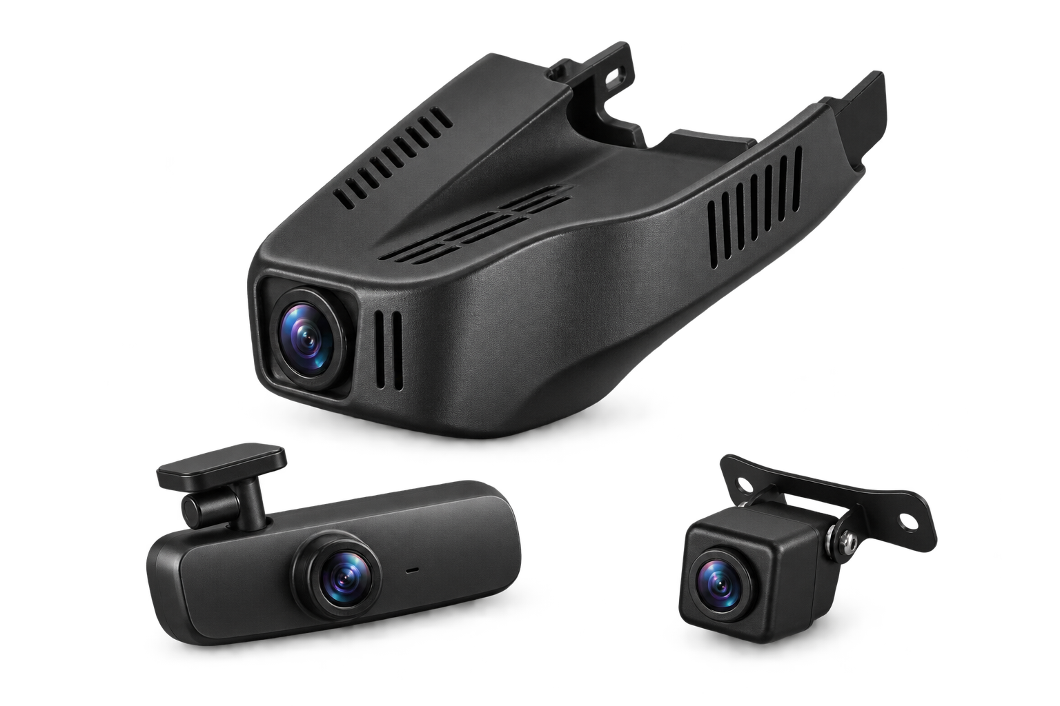 Vehicle-specific hidden dash camera kit